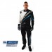 COMBINEZON RRS FIA EVO DYNAMIC NEGRU / LIGHT BLUE